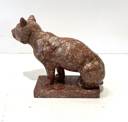 Hand-Carved Venetian Marble Lion — 5th Century