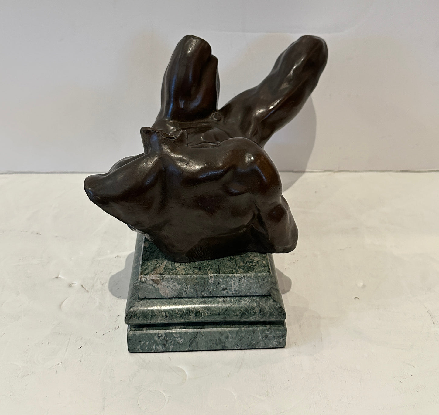 Bronze Reclining Male Torso after Leonardo da Vinci — Italy, 20th Century