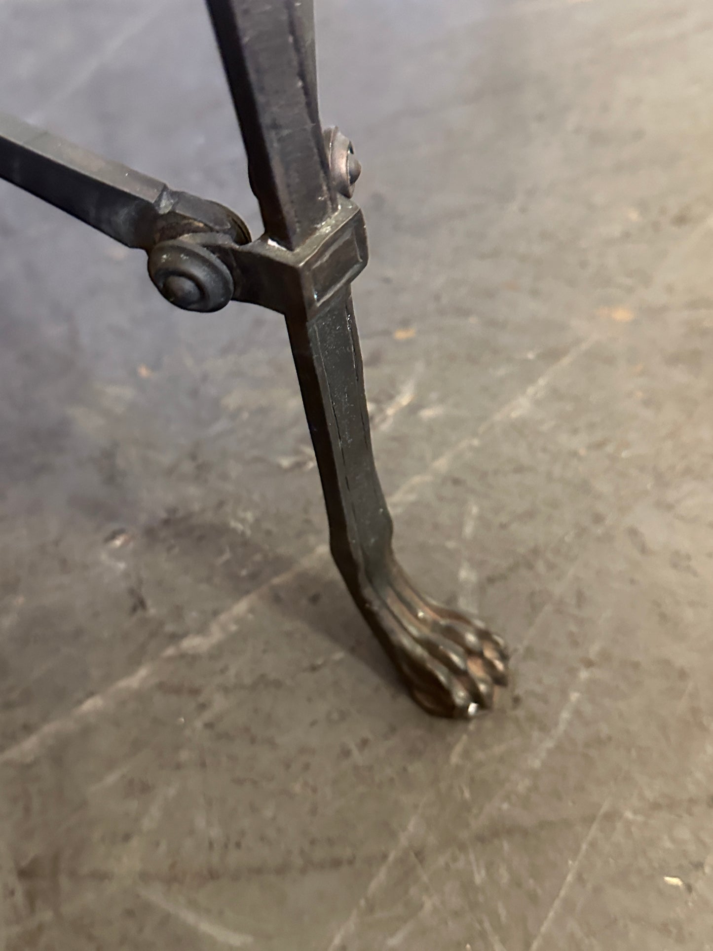 Maison Jansen Patinated Bronze and Marble-Top Tables — France-19th century