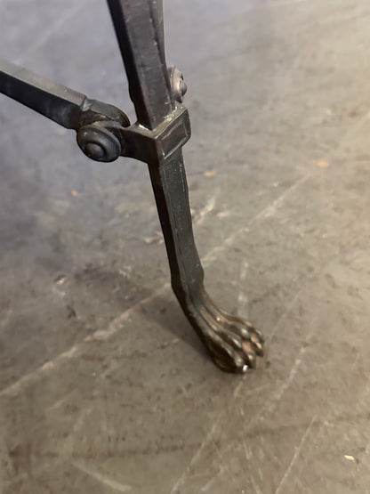 Maison Jansen Patinated Bronze and Marble-Top Tables — France-19th century