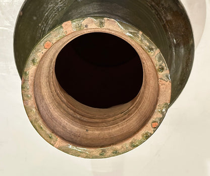 Han Style Glazed Earthenware Vase