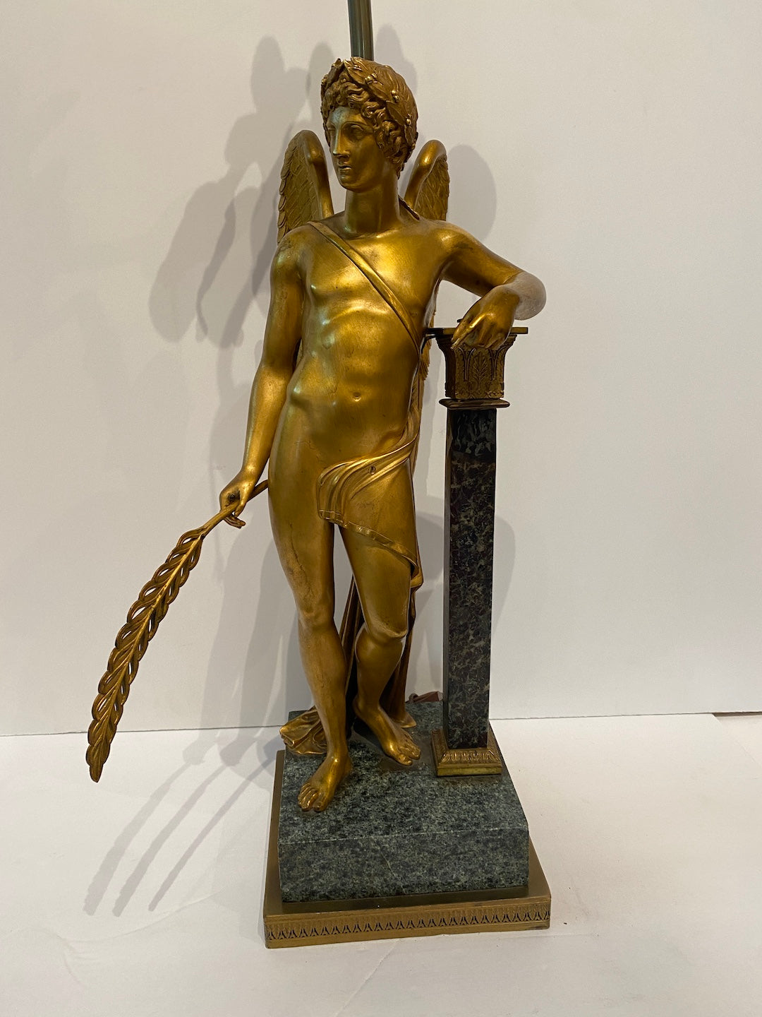 Bronze Doré Figural Lamp