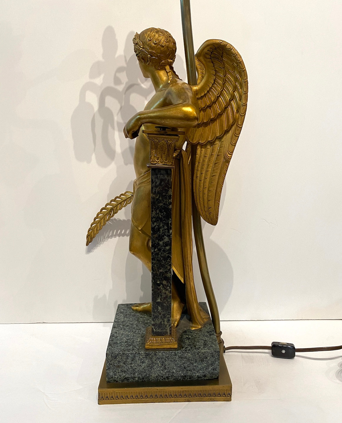 Bronze Doré Figural Lamp