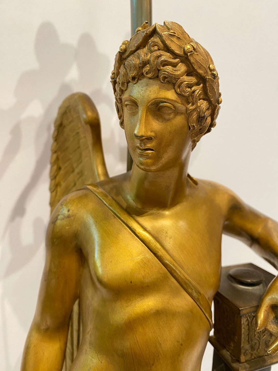 Bronze Doré Figural Lamp