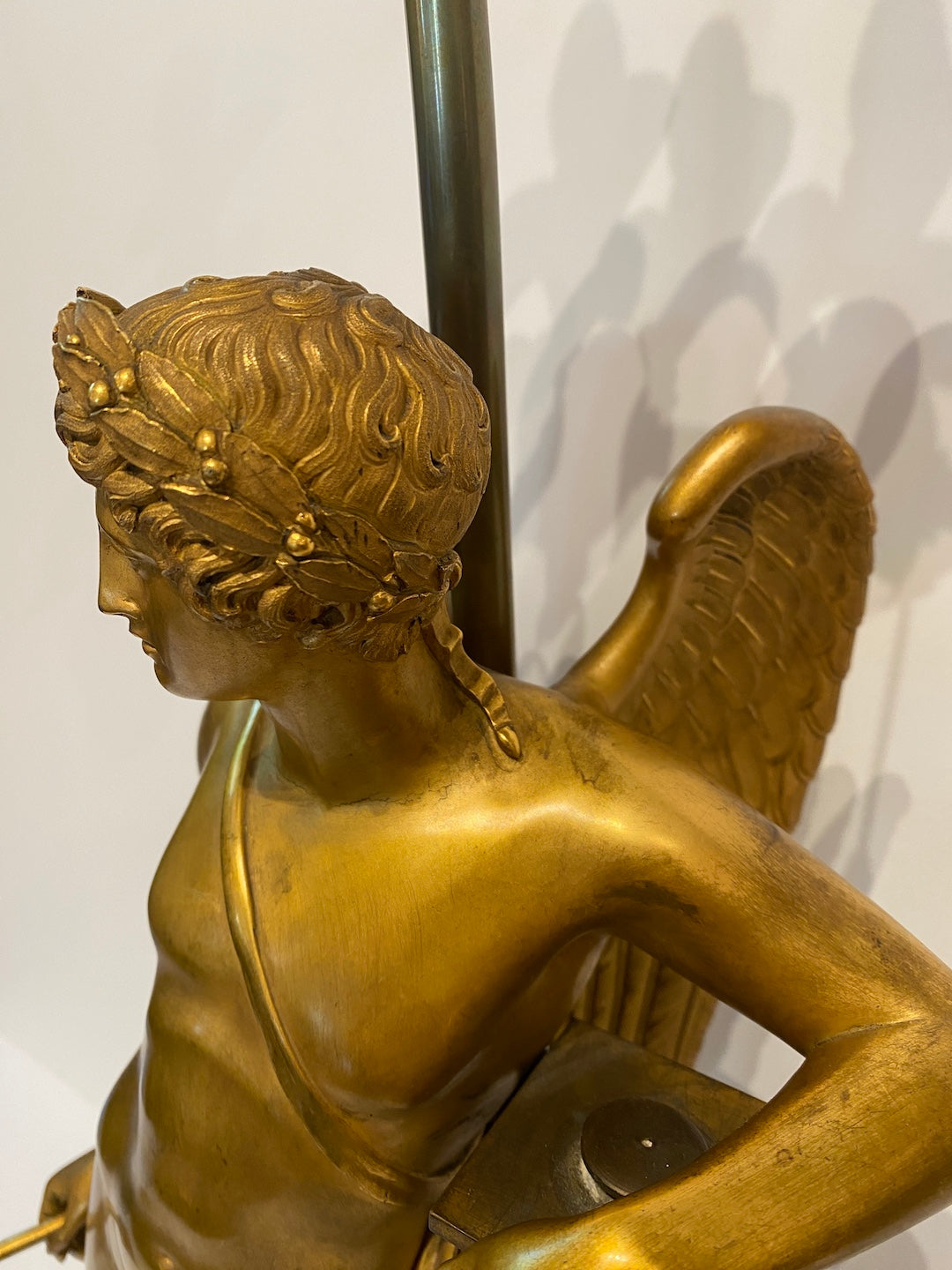 Bronze Doré Figural Lamp