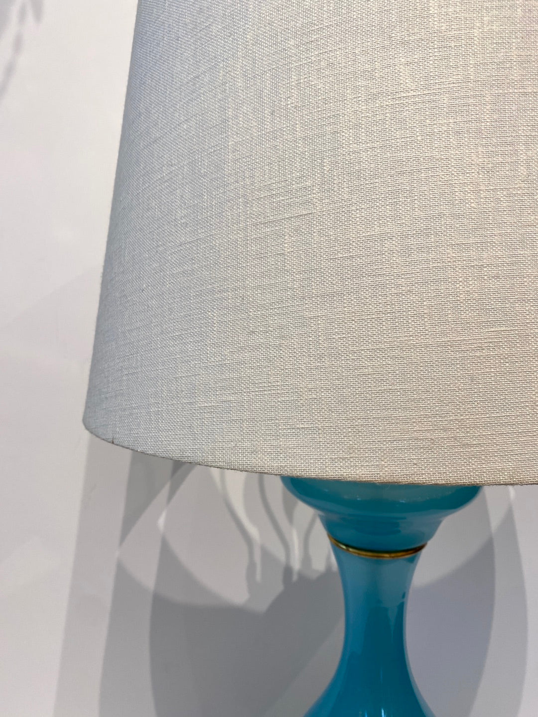 French Opaline Lamp