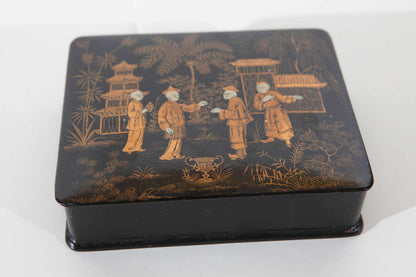 19th c., Chinoiserie Boxes