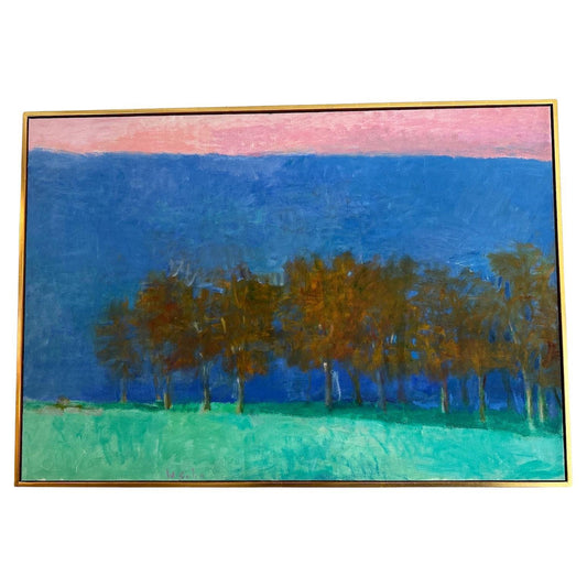 “Corps de Ballet” Original 1994 Oil Painting by Wolf Kahn