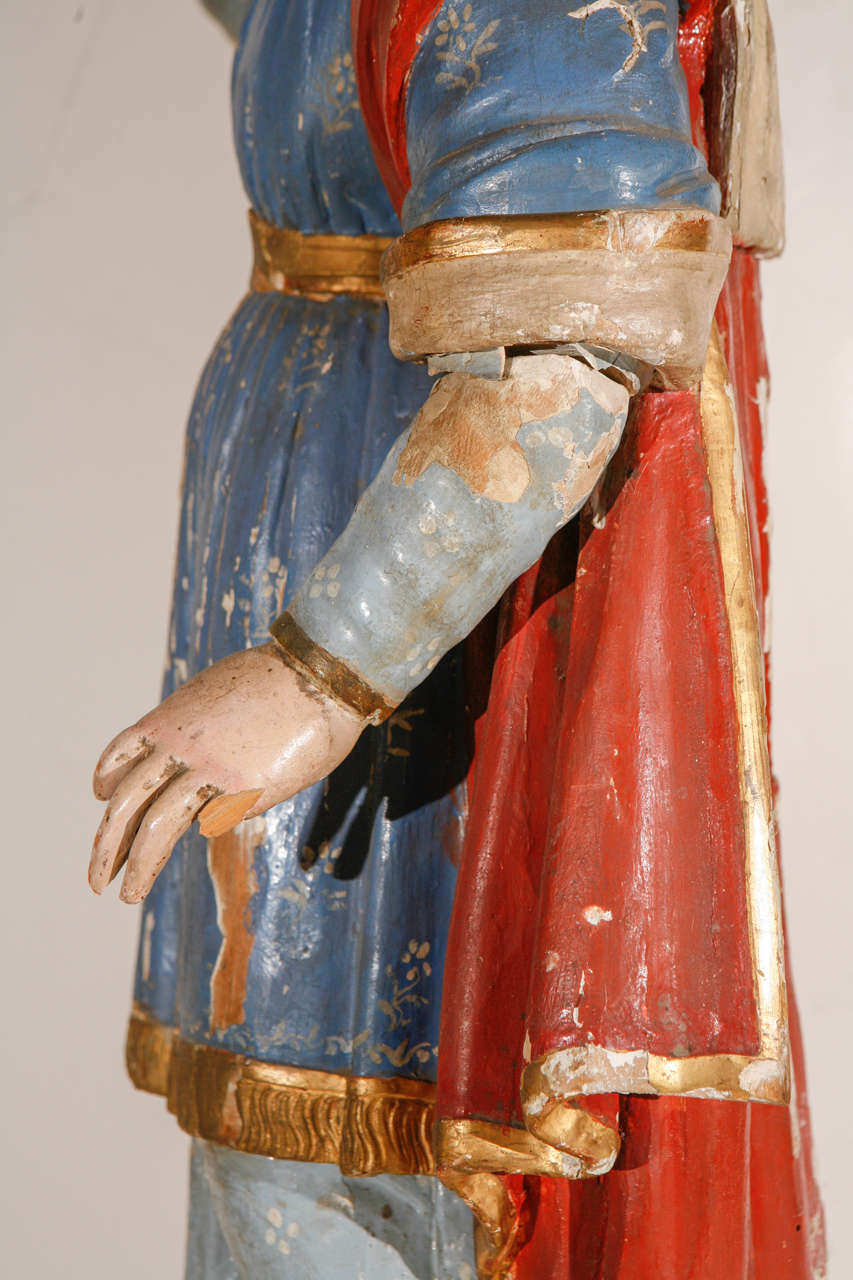 Early 18th c., Italian Santos Figure