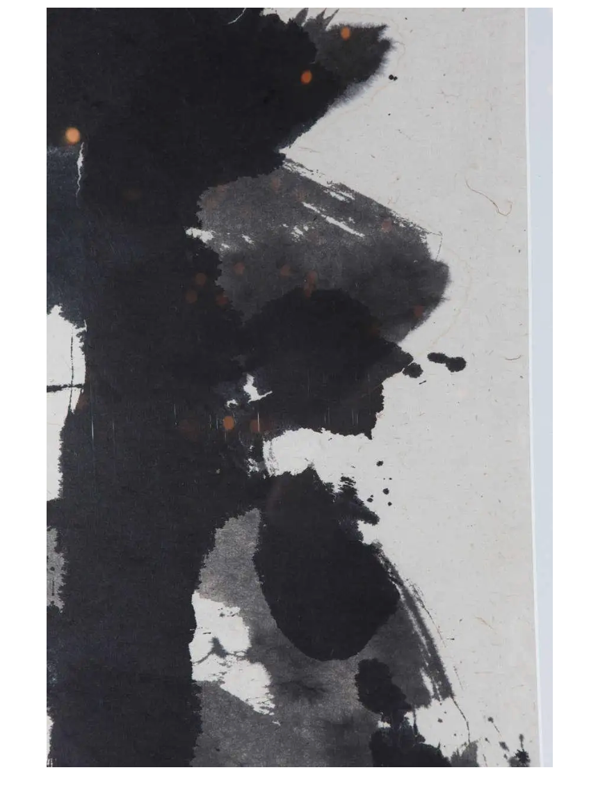 Original, 1980s, Sumi Ink Drawing