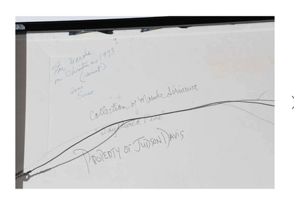 Original, 1980s, Sumi Ink Drawing