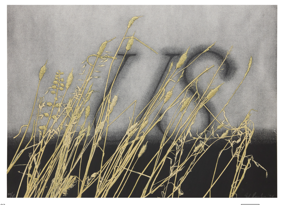 "US" Mixographia by Ed Ruscha