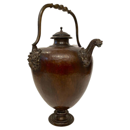 Copper and Bronze Ewer