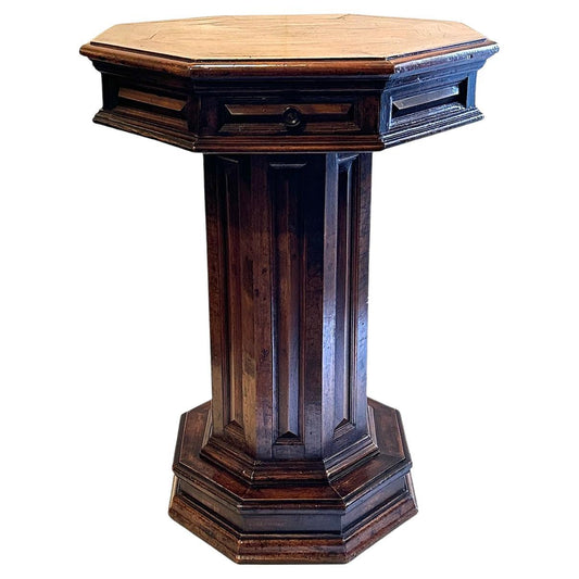 Renaissance Revival Tuscan Walnut Table