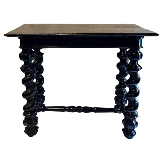 Ebonized Dutch Table