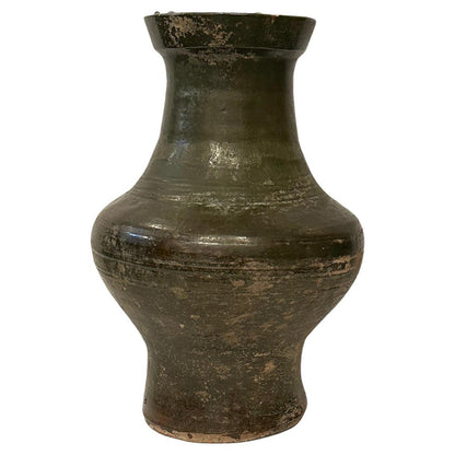 Han Style Glazed Earthenware Vase