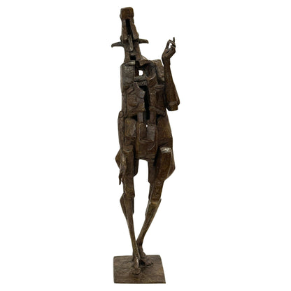 Bronze Horse/Man Sculpture by Jivko Sedlarski — 1/1