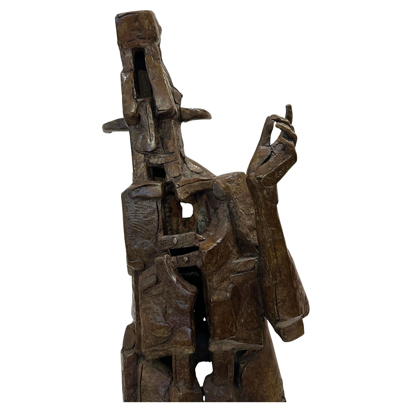 Bronze Horse/Man Sculpture by Jivko Sedlarski — 1/1