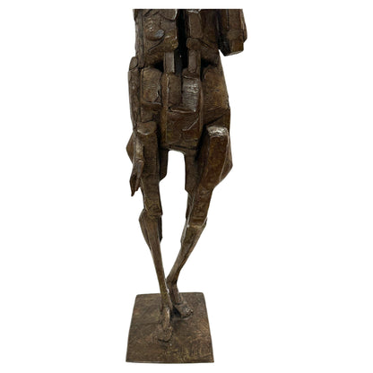 Bronze Horse/Man Sculpture by Jivko Sedlarski — 1/1