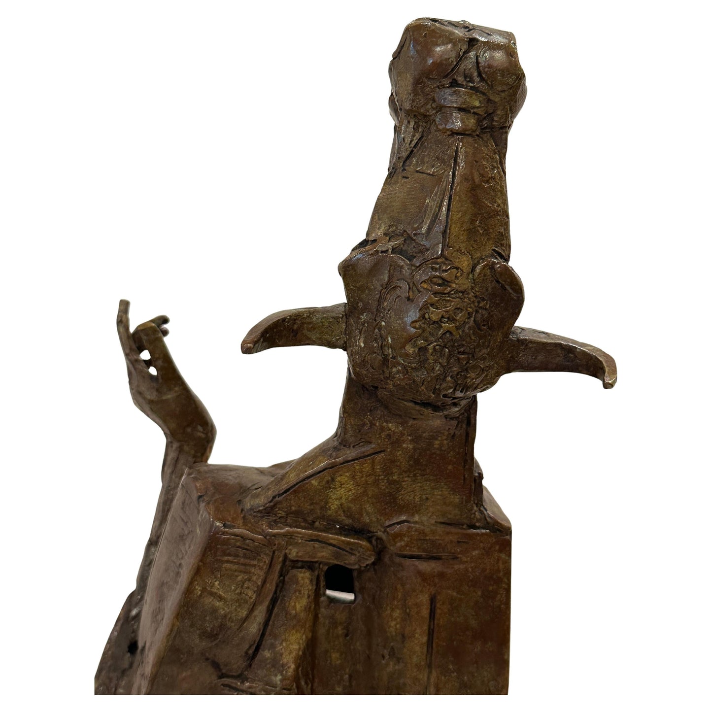 Bronze Horse/Man Sculpture by Jivko Sedlarski — 1/1