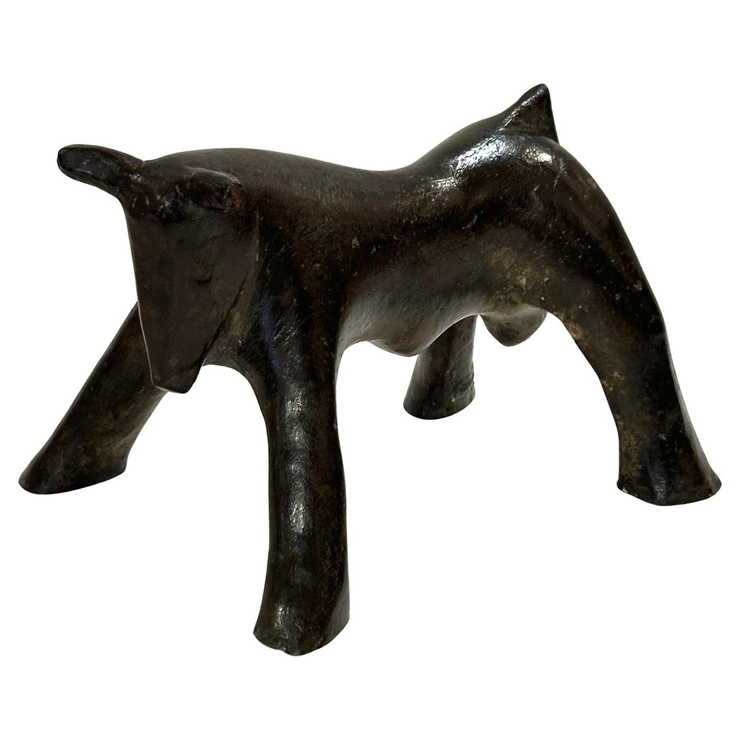 “Toro” Bronze Sculpture by Isa Pizzoni — 1/6, 20th Century