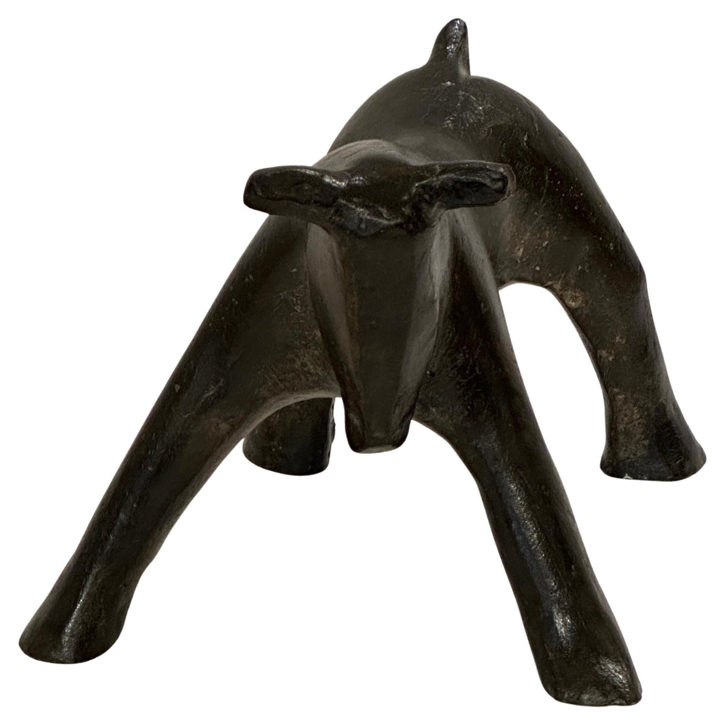 “Toro” Bronze Sculpture by Isa Pizzoni — 1/6, 20th Century