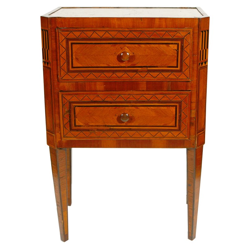 Italian, Neoclassiscal Bedside Table