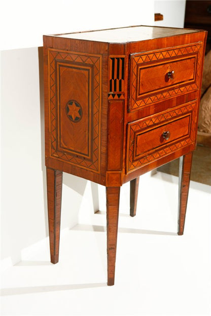 Italian, Neoclassiscal Bedside Table