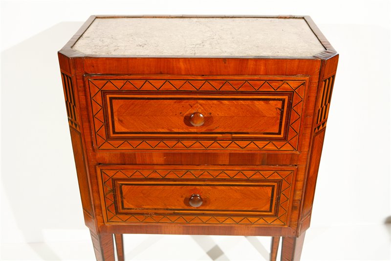 Italian, Neoclassiscal Bedside Table