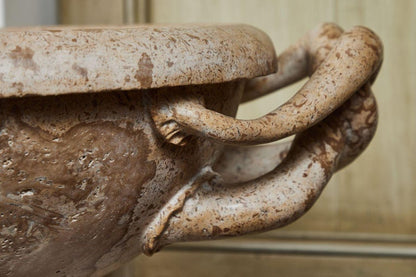 Large, Carved Marble Tazza from Florence