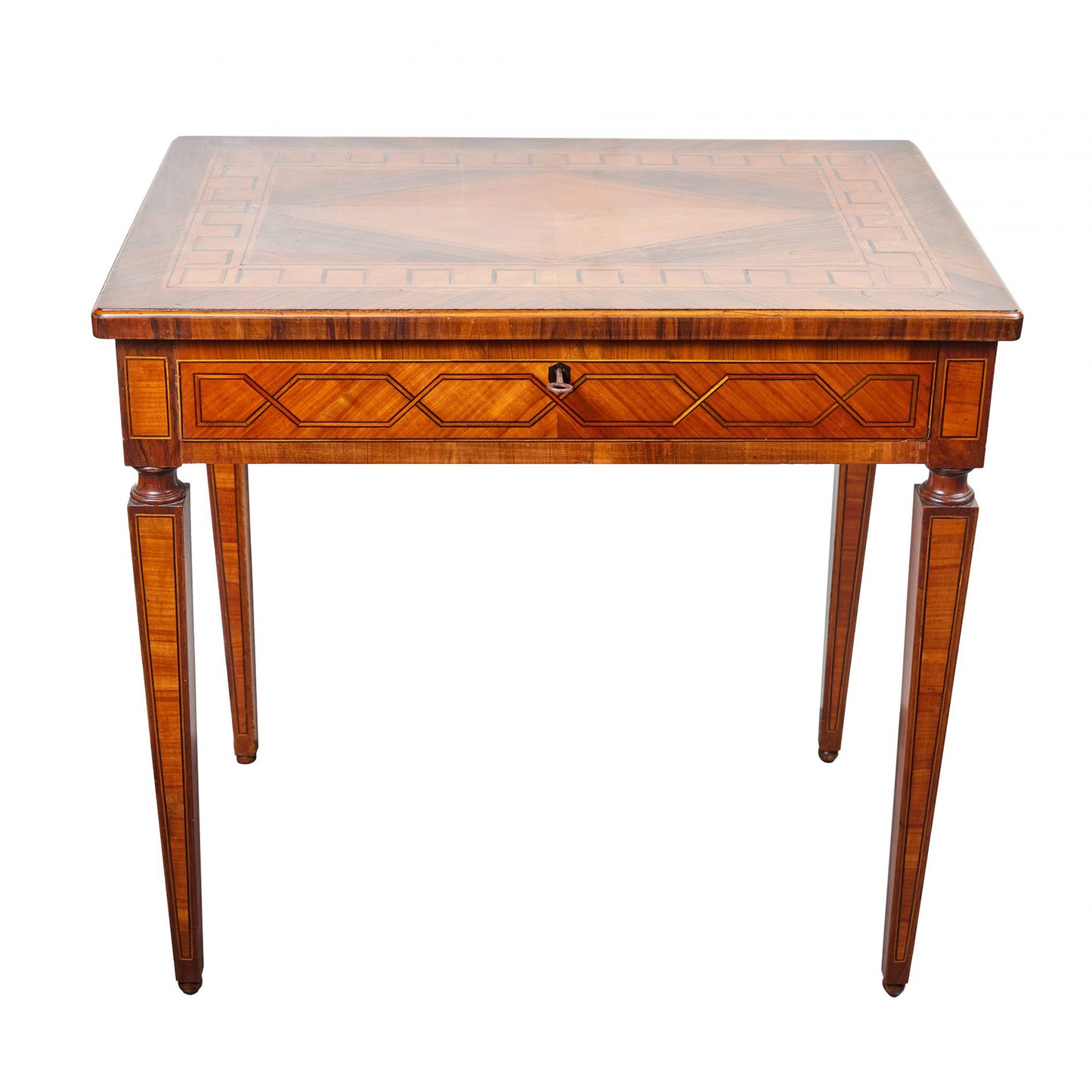 Petite, 19th Century Veneered Desk