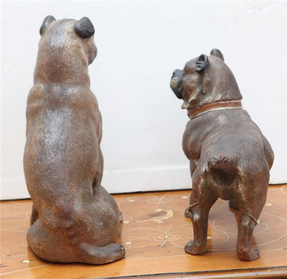 Victorian, Terracotta Dogs