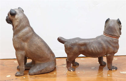 Victorian, Terracotta Dogs