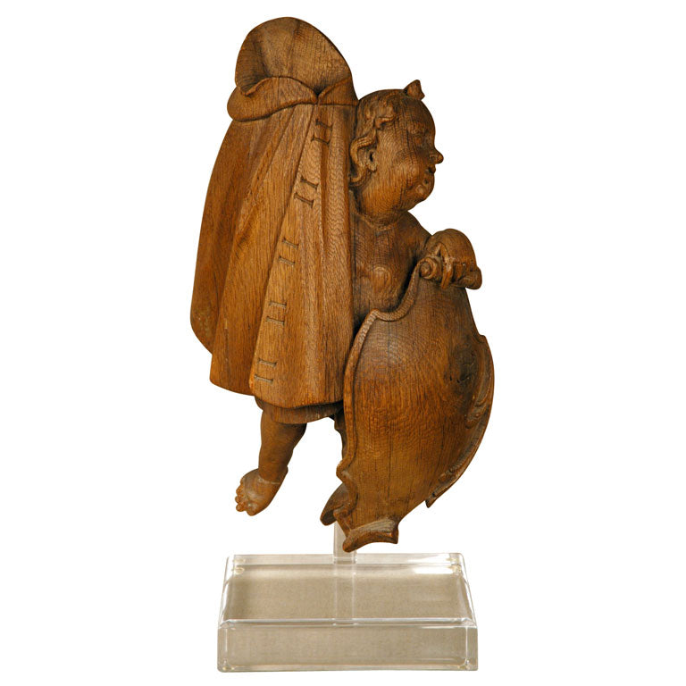 Flemish Oak Statue